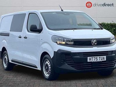New Vauxhall Vivaro 145 HP (106 kW) 2025 Solid  kaolin white MPV