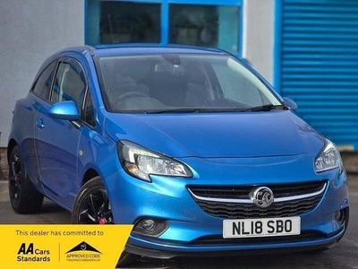 Used Vauxhall Corsa 2018 Blue Hatchback