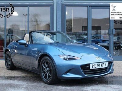 Blue Used 2019 Mazda MX5 Inclusive Cabriolet | £14,490 (Fair price)