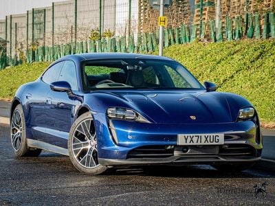Blue Used 2021 Porsche Taycan Performance Package Sedan | £39,000 (Fair price)