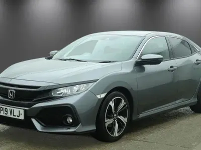 Used Honda Civic SR 126 HP (92 kW) 2019 Grey Hatchback