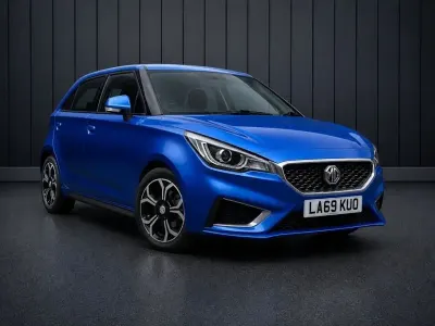 Usado MG MG3 Exclusive 106 HP (77 kW) 2019 Azul Citadino
