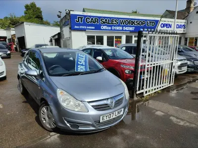 Used Vauxhall Corsa Club 2007 Silver Hatchback