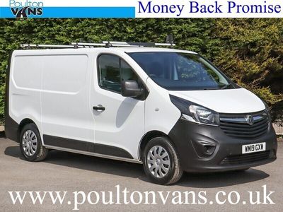 used Vauxhall Vivaro 2900 EURO 6 120BHP 6 SPEED L1 H1 SWB PANEL VAN