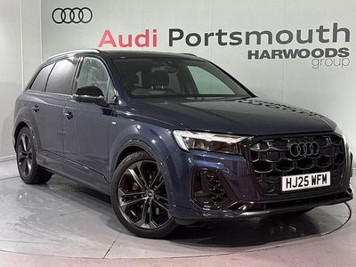 Blue Used 2025 Audi Q7 Black Edition SUV | £59,990 (Expensive)