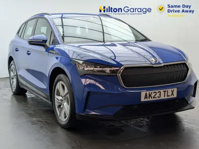 Used Skoda Enyaq iV ecoSuite 150 kW (204 HP) 2023 Blue SUV