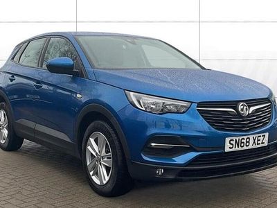 Used Vauxhall Grandland X 130 HP (95 kW) 2018 Blue SUV