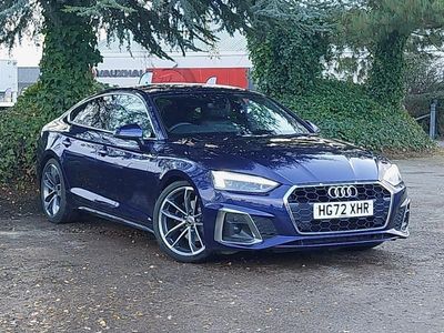Blue Used 2023 Audi A5 S-Line Hatchback | £25,998 (Fair price)