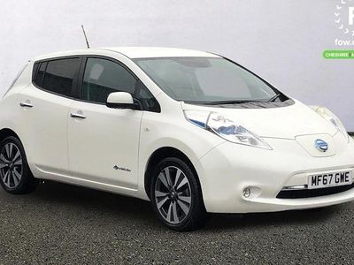 Used Nissan Leaf Tekna 80 kW (109 HP) 2017 White Hatchback