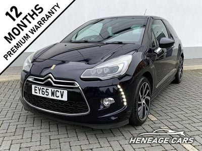 Blue Used 2015 DS Automobiles DS3 Hatchback | £5,000 (Fair price)