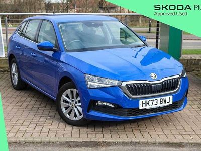 Used Skoda Scala SE Technology 70 HP (51 kW) 2023 Energy blue Hatchback