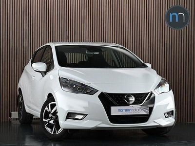 Used Nissan Micra Acenta 2021 White Hatchback