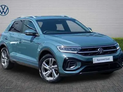 Used VW T-Roc R-line 150 HP (110 kW) 2022 Blue SUV