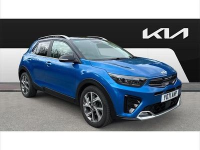 Used Kia Stonic GT-Line S 118 HP (86 kW) 2021 Blue SUV