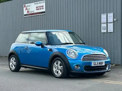 Used Mini ONE Hatch 98 HP (72 kW) 2011 Blue Hatchback