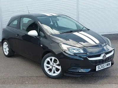 Used Vauxhall Corsa 90 HP (66 kW) 2015 Black Hatchback