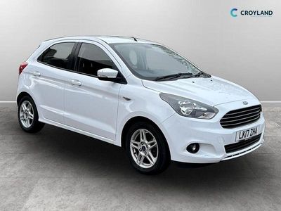 Used Ford Ka Plus Zetec 70 HP (51 kW) 2017 White Hatchback