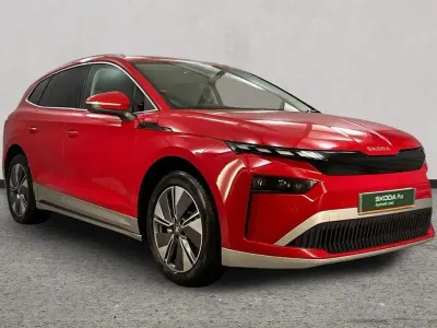 Used Skoda Enyaq iV 150 kW (204 HP) 2025 Velvet red metallic SUV