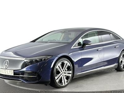 Used Mercedes EQS450+ Luxury 244 kW (333 HP) 2022 Blue Sedan