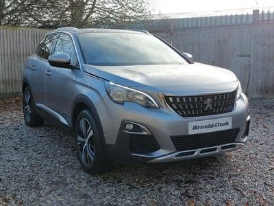 Grey Used 2019 Peugeot 3008 Allure SUV | £12,298 (Fair price)