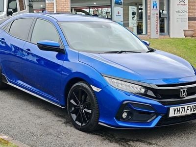 Used Honda Civic Sport 182 HP (133 kW) 2021 Blue Hatchback