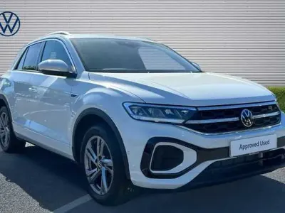 Używany VW T-Roc R-line 150 KM (110 kW) 2025 Biały SUV