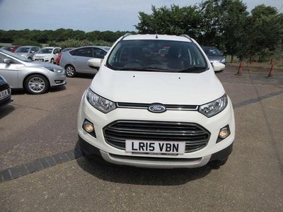 Used Ford Ecosport Titanium 2015 White SUV
