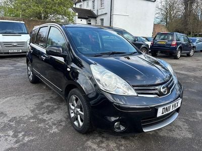 Used Nissan Note N-TEC 110 HP (80 kW) 2011 Black Hatchback