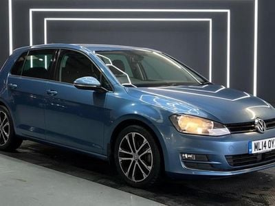 Used VW Golf VII GT 2014 Blue Hatchback