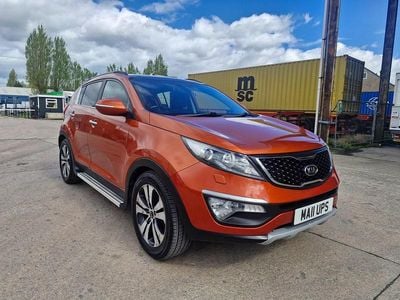 Begagnad Kia Sportage 115 HK (84 kW) 2011 Orange SUV