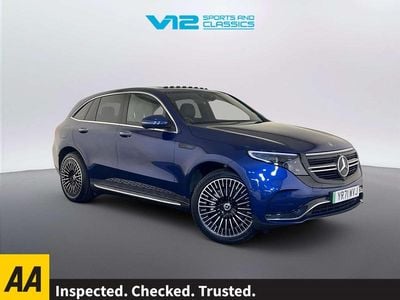Used Mercedes EQC400 AMG line 300 kW (408 HP) 2022 Blue SUV