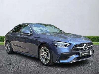 Used Mercedes C200 AMG line 2025 Blue Sedan