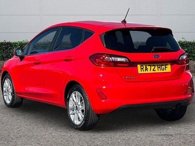 Used Ford Fiesta Titanium 2023 Red Hatchback
