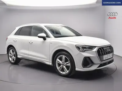 Used Audi Q3 S-Line 150 HP (110 kW) 2021 White SUV