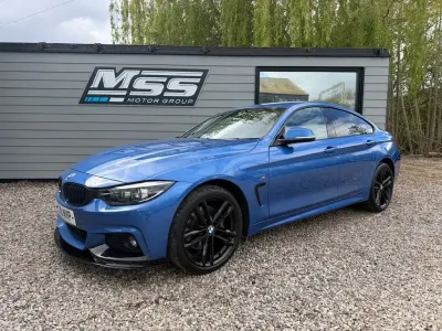 Used BMW 420 M Sport 190 HP (139 kW) 2019 Blue Coupe
