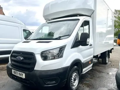 Używany Ford Transit 130 KM (95 kW) 2021 Biały Kabriolet