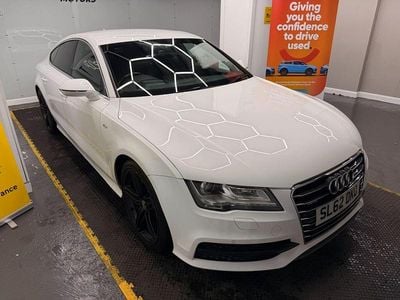 Used Audi A7 S-Line 2012 White Hatchback