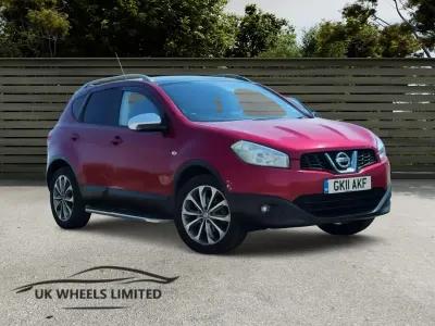 Used Nissan Qashqai Tekna 141 HP (103 kW) 2011 Red SUV
