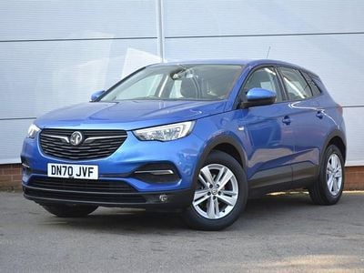 Begagnad Vauxhall Grandland X S 130 HK (95 kW) 2020 Blå SUV