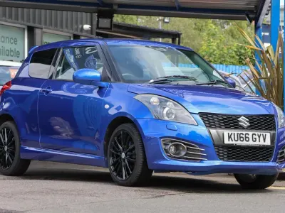 Used Suzuki Swift Sport 136 HP (100 kW) 2016 Blue Hatchback