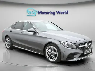 Second-hand Mercedes C300 AMG line 245 CP (180 kW) 2020 Gri Berlinǎ