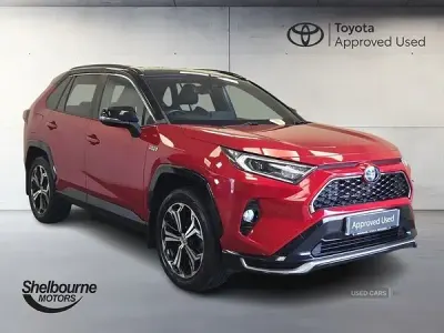 Used Toyota RAV4 218 HP (160 kW) 2021 Red/black SUV