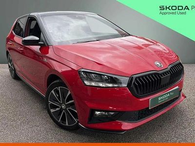 Used Skoda Fabia Monte Carlo 108 HP (79 kW) 2024 Red Hatchback