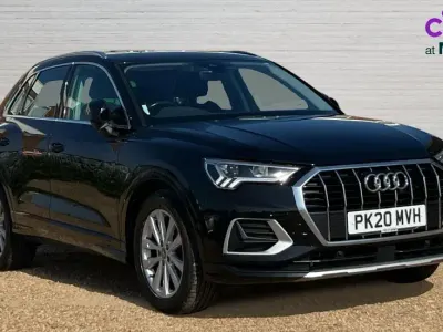 Used Audi Q3 Sport 150 HP (110 kW) 2020 Mythos black metallic SUV