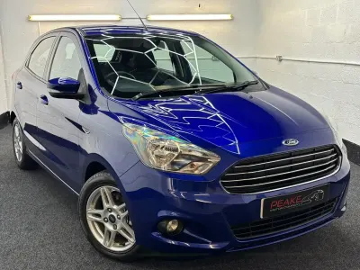 Used Ford Ka Plus Zetec 85 HP (62 kW) 2017 Blue Hatchback
