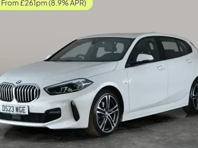 Used BMW 118 M Sport 136 HP (100 kW) 2023 White Hatchback