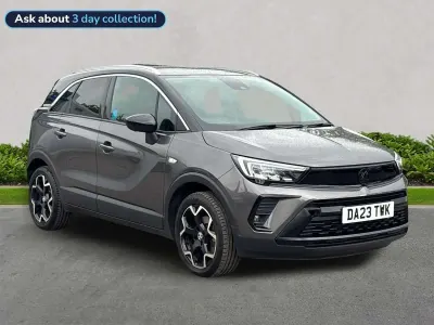 Used Vauxhall Crossland Ultimate 110 HP (80 kW) 2023 Grey SUV