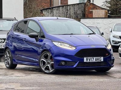 Used Ford Fiesta ST 182 HP (133 kW) 2017 Blue Hatchback