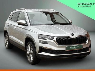 Used Skoda Karoq SE L 113 HP (83 kW) 2024 Brilliant silver metallic SUV