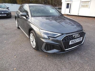 Grey Used 2022 Audi A3 Sportback e-tron S-Line Hatchback | £20,500 (Fair price)